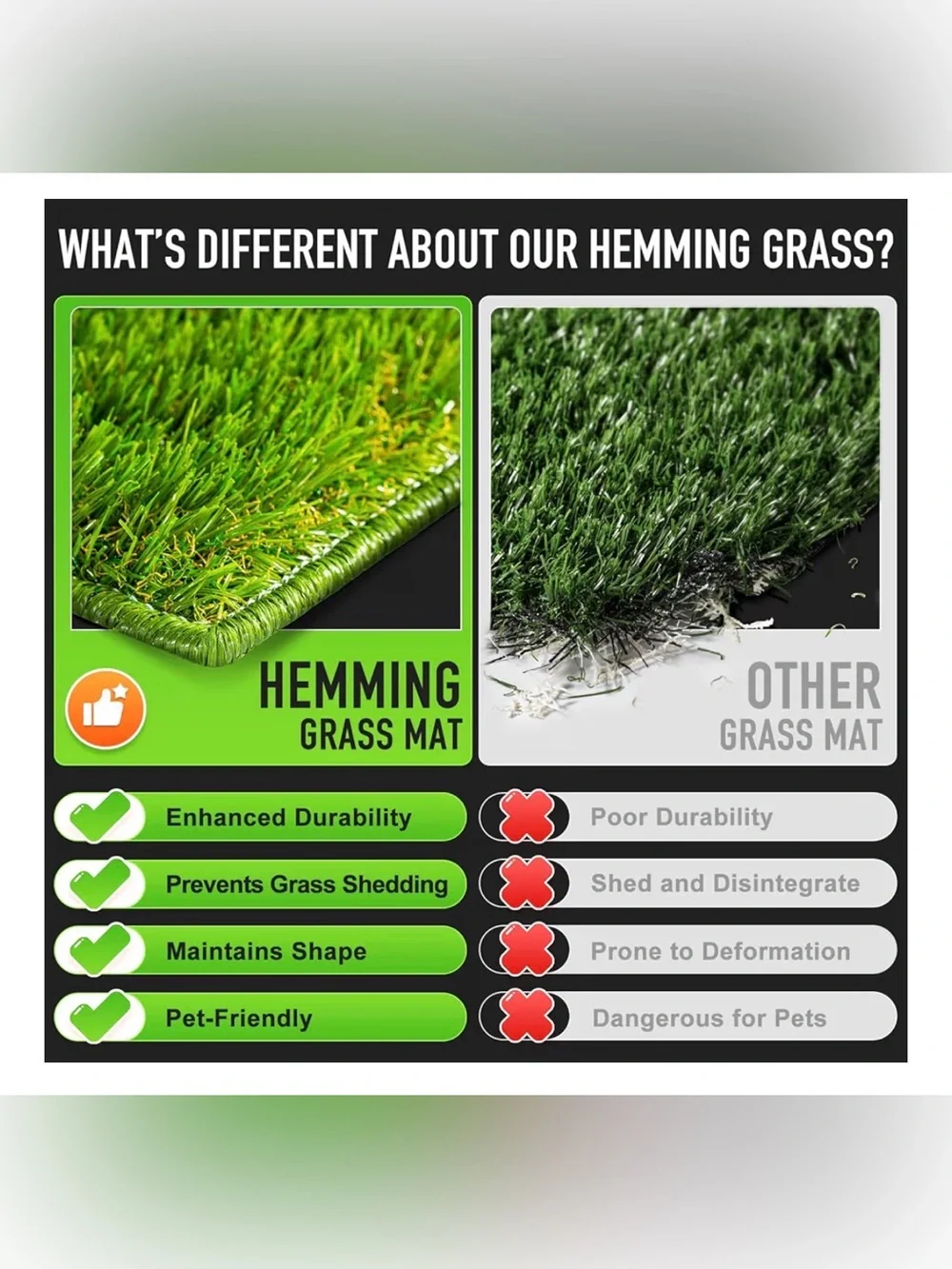 New Dog Grass Pads with Tray Large, 24